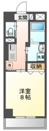 グラン　ソート　柳町 1Kの間取り