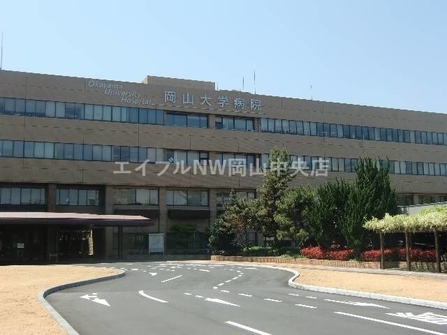 国立岡山大学医学部(大学/短大/専門学校)まで1212m パルロイヤル東島田