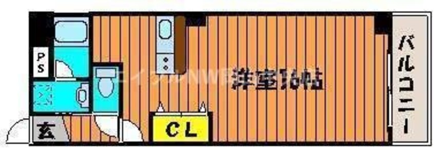 間取図 ウイング２１中山下