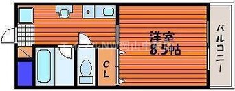 間取図 マメゾン三野