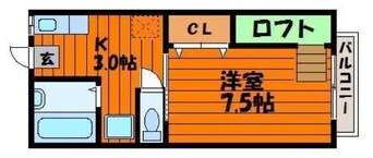 間取図 ベレール清心