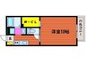 カフェテリアワケⅢ 1Kの間取り