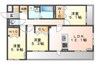 ベラパーシェ 3LDKの間取り