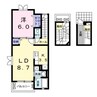 サニーメゾン弐番館 1LDKの間取り