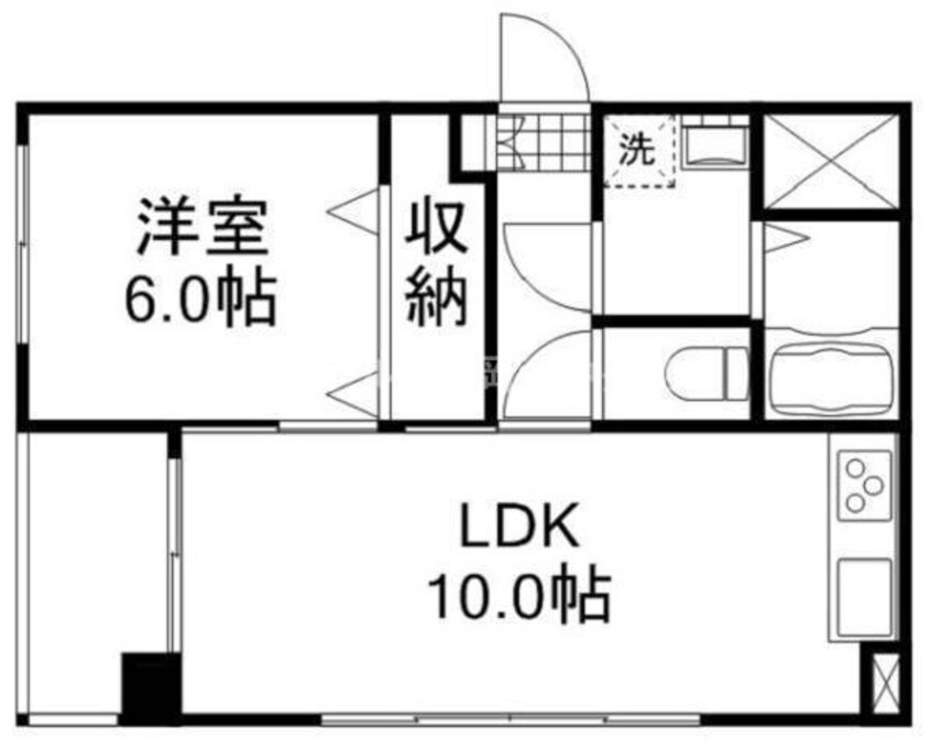 間取図 ルミエール大供