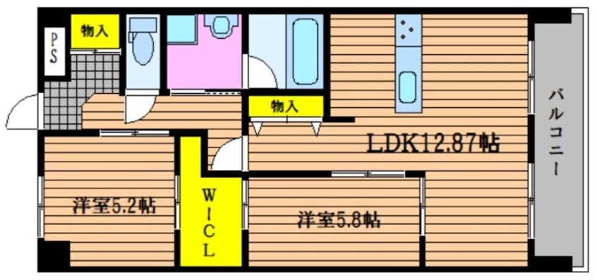 間取図 サンライト門田屋敷