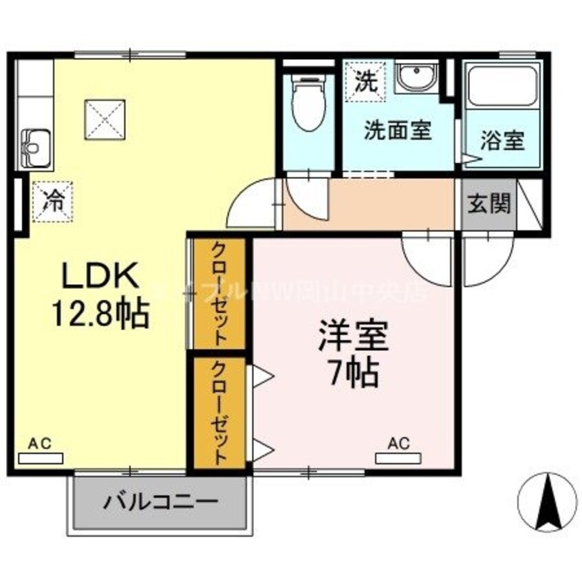 間取図 メゾン　ミ・モレ