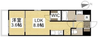 間取図 月光　旭川リバーサイドウエスト