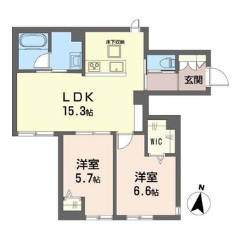 間取図 ティアラコート
