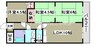 ロマンチェス昭和町 3LDKの間取り