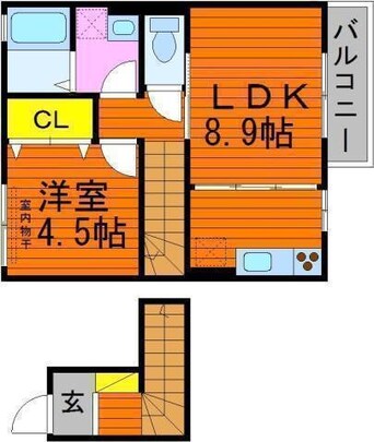 間取図 クレア　メゾン