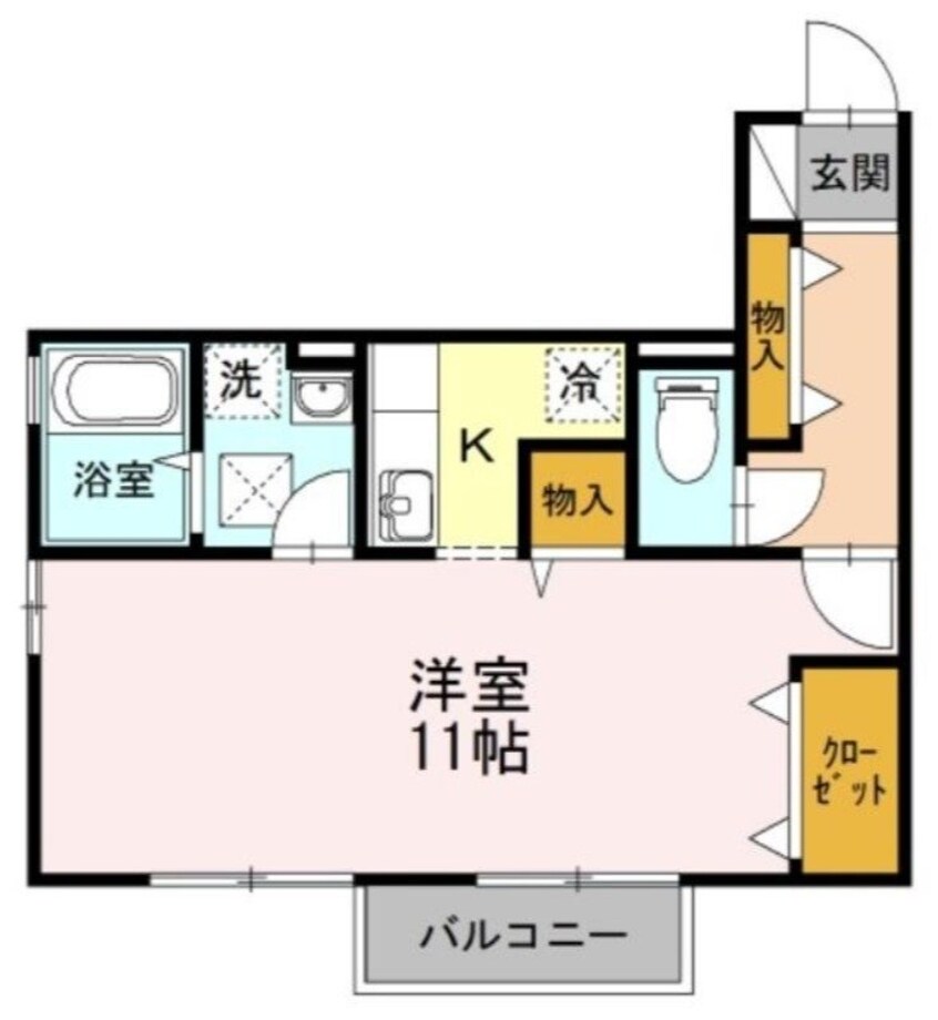 間取図 Forest Valley　Ａ棟