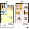 ヴィラ　ジャスティス　Ｂ 3LDKの間取り