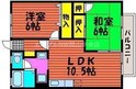 ディアコートの間取図