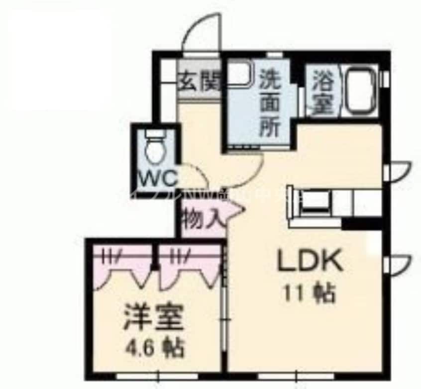 間取図 ラ・パルテールききょう町