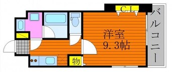 間取図 The MODERN 奉還町