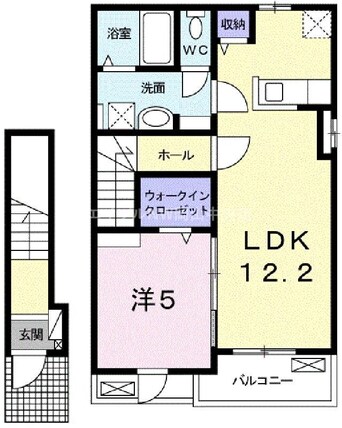 間取図 サンシャイン　富浜Ⅱ