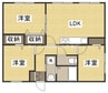 M’s ROSA 3LDKの間取り