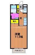 ラフィーネ番町の間取図