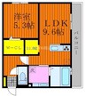 Ritz　House　Noda 1LDK+Sの間取り