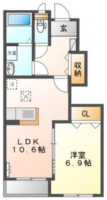 間取図 ヴィラ　フェリーチェ