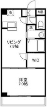willDo岡山駅西口 1LDKの間取り
