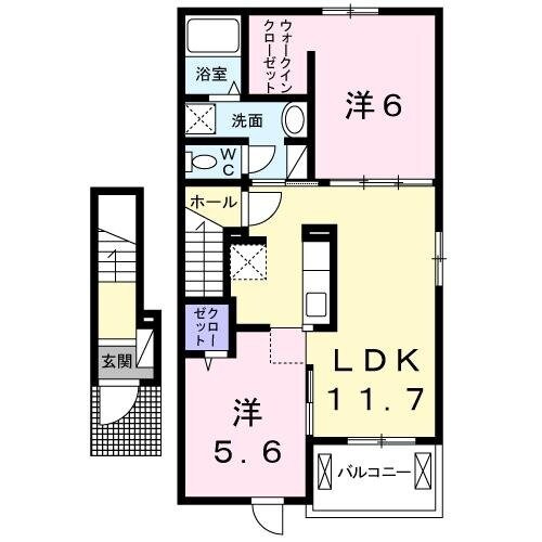間取り図 アルバーダ・ＫⅤ