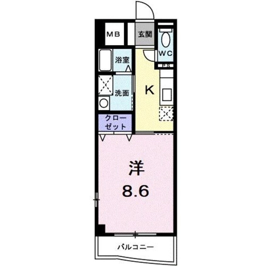 間取図 エル・クレール