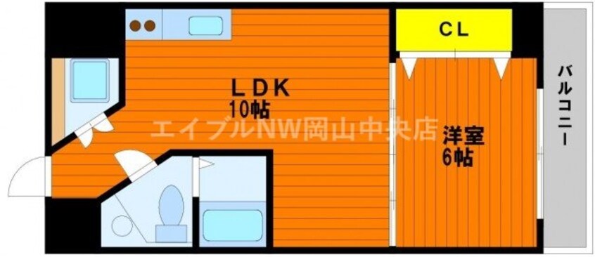 間取図 マンションニューヨーク医大東