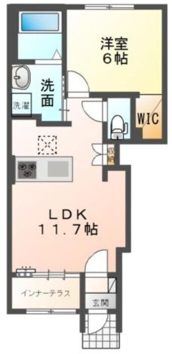 間取図 オータムめぐみⅢ