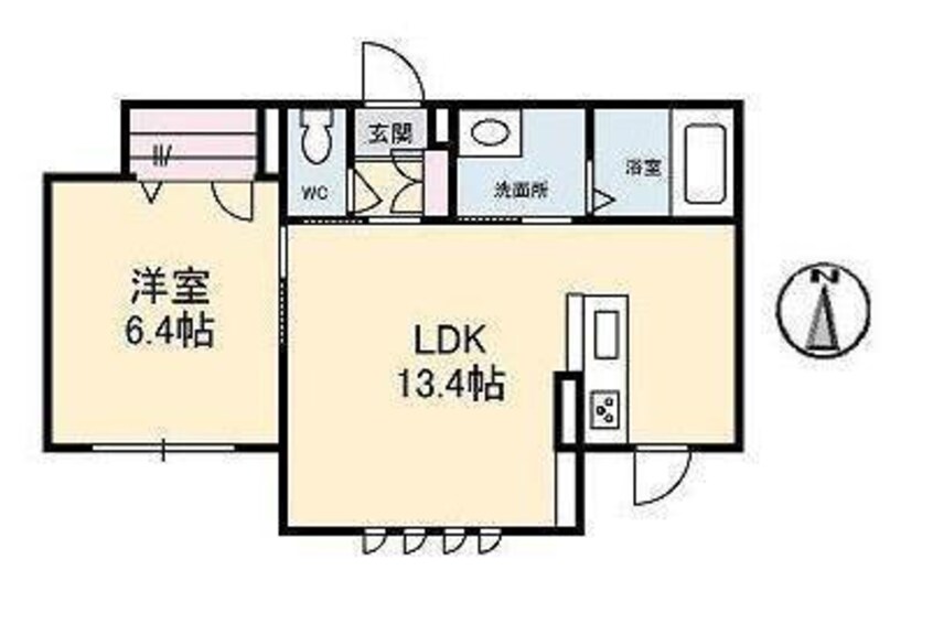 間取図 クレアーレ