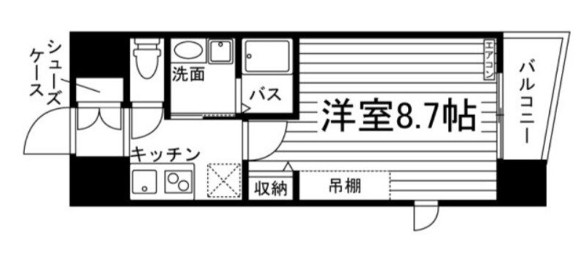 間取図 （仮称）フォレスタ岡山医大前