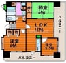 ふぁみーゆ中島田 3LDKの間取り