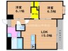 ベンビレッジ平田西公園 2LDKの間取り