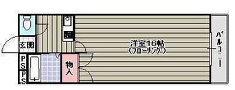 間取図 コゼット西古松
