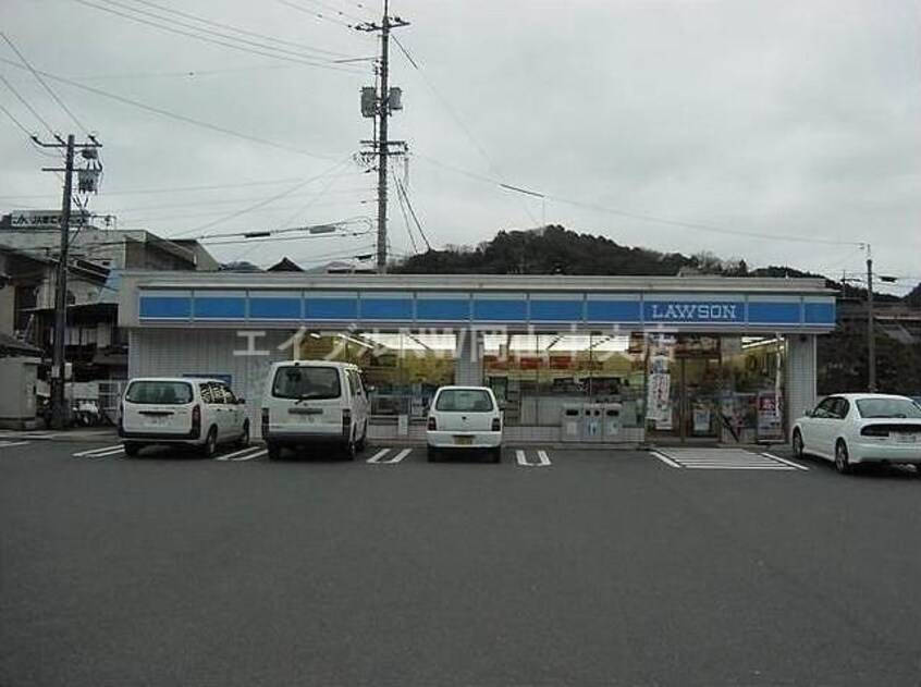 ローソン岡山大福店(コンビニ)まで1257m ミルグレース大福　　B