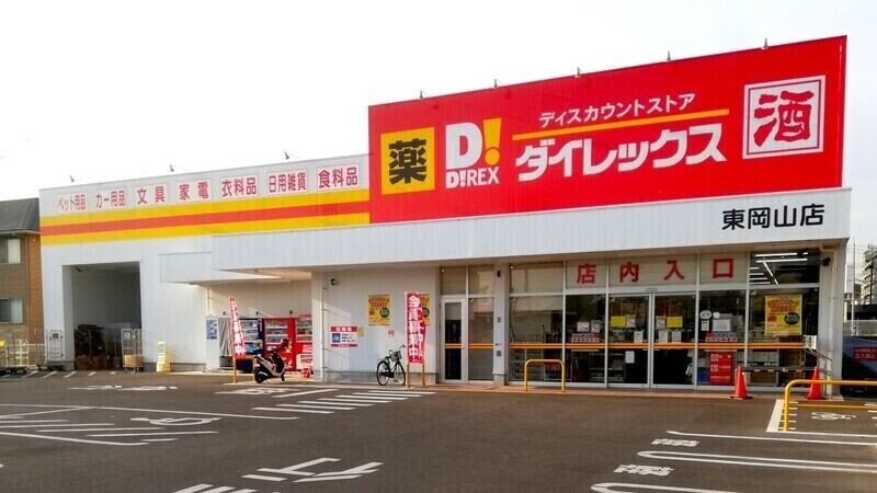 ダイレックス東岡山店(スーパー)まで1100m 中区関戸建　南棟