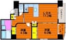 Side-I 2LDKの間取り