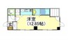 LABLACORE丸の内 1Rの間取り