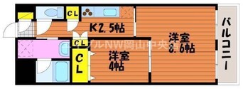 間取図 スプレンドーレ医大東