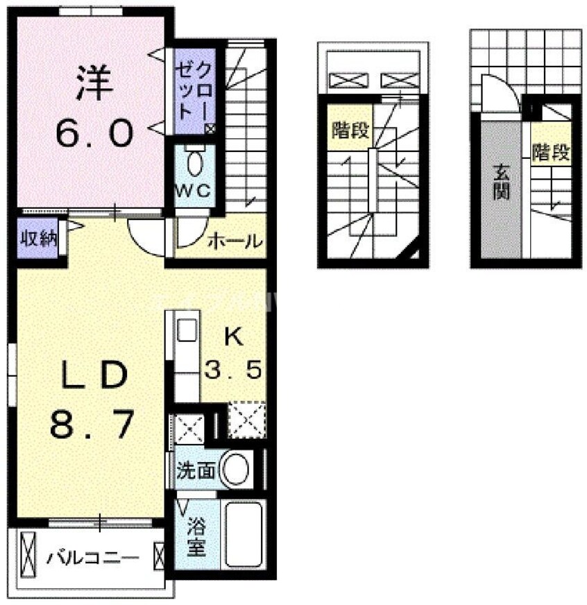 間取図 ヴィラ・フォレスタ