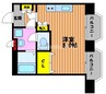 レジデンス石井 1Rの間取り