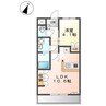 ピエス・クレール 1LDKの間取り