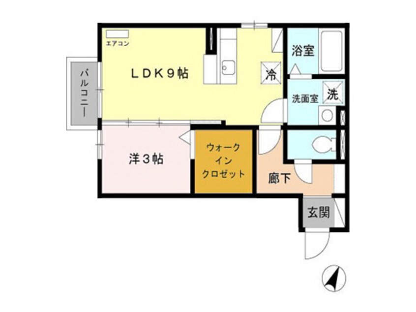 間取図 エスペーロ