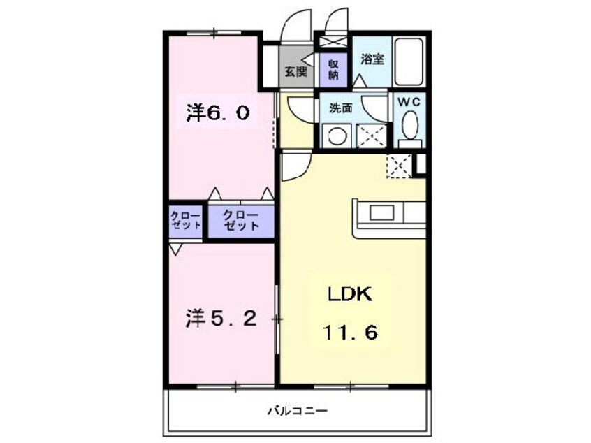 間取図 Ｆ・フレンテ