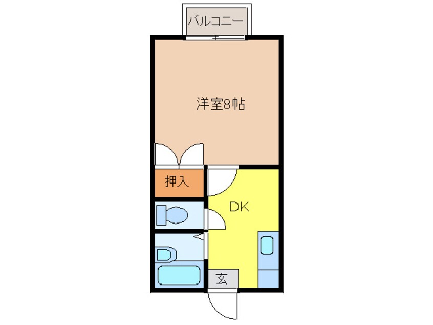 間取図 レジデンス萌木野