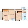 プリムローズ 2DKの間取り