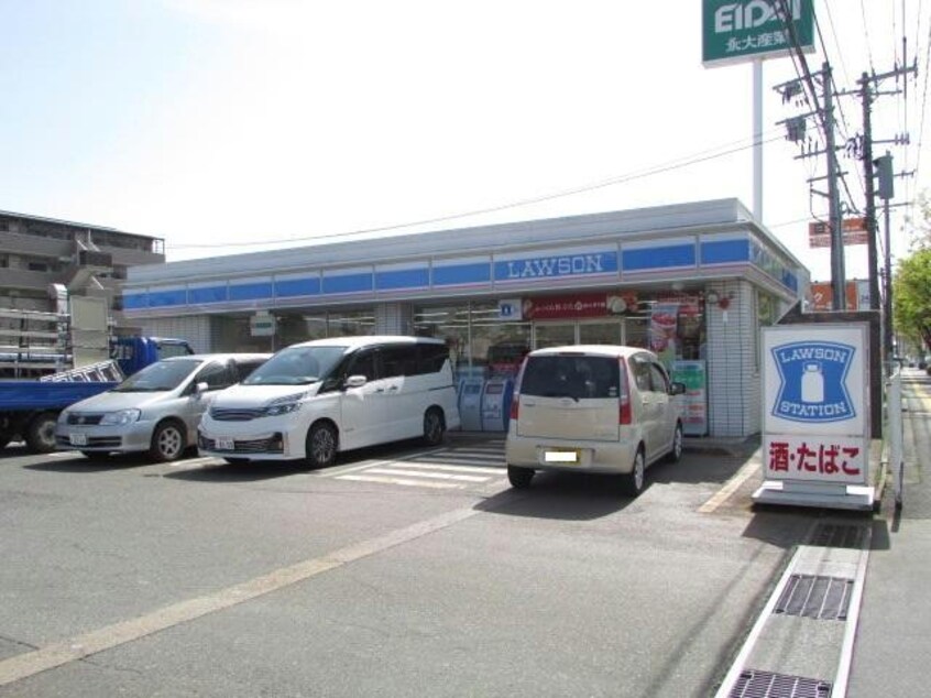ローソン亀田四ツ興野店(コンビニ)まで478m プリムローズ