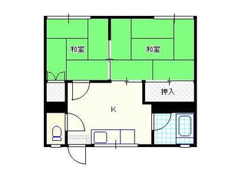 間取図 コーポ石水　Ａ