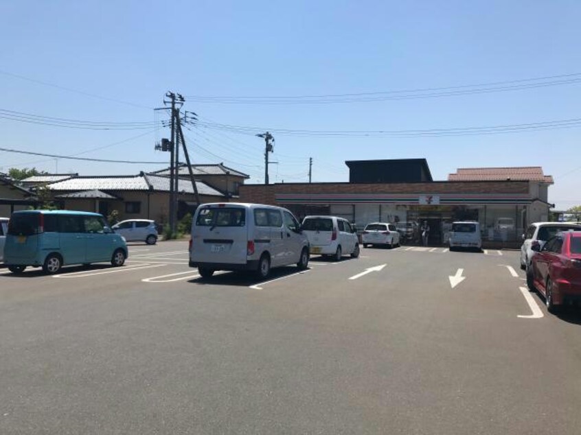 セブンイレブン新潟古田店(コンビニ)まで439m クラールひまわり